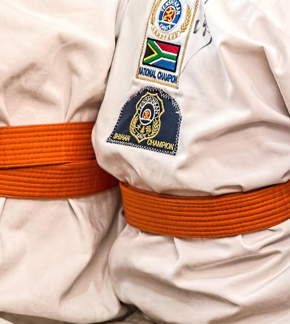 martial arts team group photo